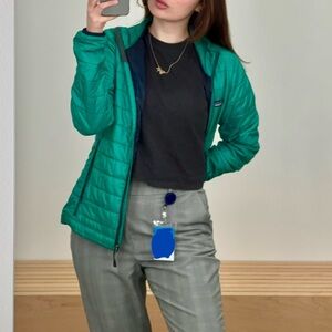 Patagonia Women's Green Puffer Jacket